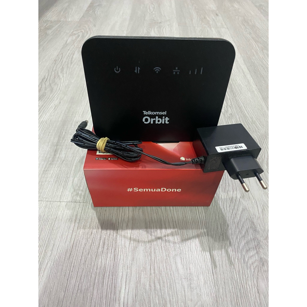 [PRELOVED] Telkomsel Orbit Star Lite Modem WiFi 4G High Speed - Hitam | Modem WiFi
