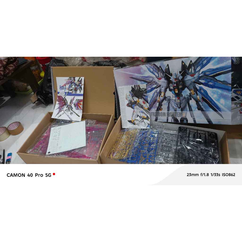 Paket Destiny Dramok + MG Strike Freedom Daban