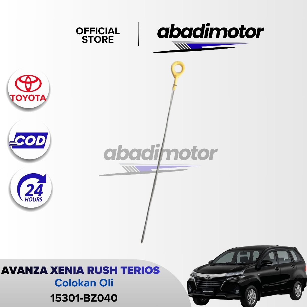 [COD]Dipstick Colokan oli Tongkat pengukur oli mesin Avanza VVTI Terios Rush Xenia .tipe VVTI 15301-