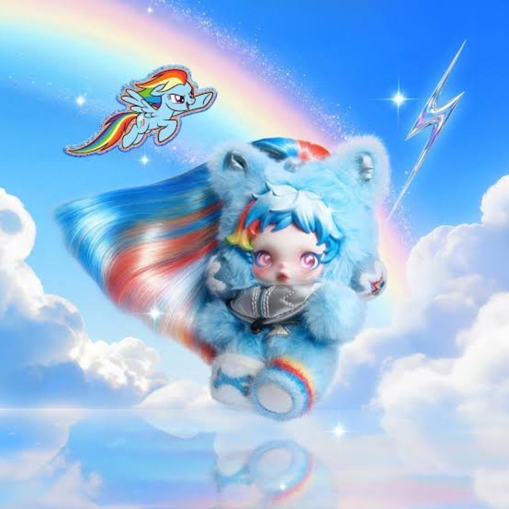 [READY] POPMART MY LITTLE PONY SKULLPANDA