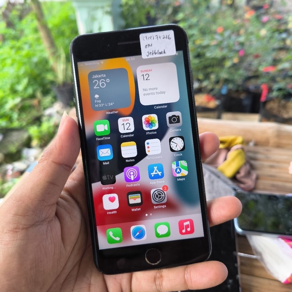 (zee) ip 7 plus 256gb bypass cell jetblack
