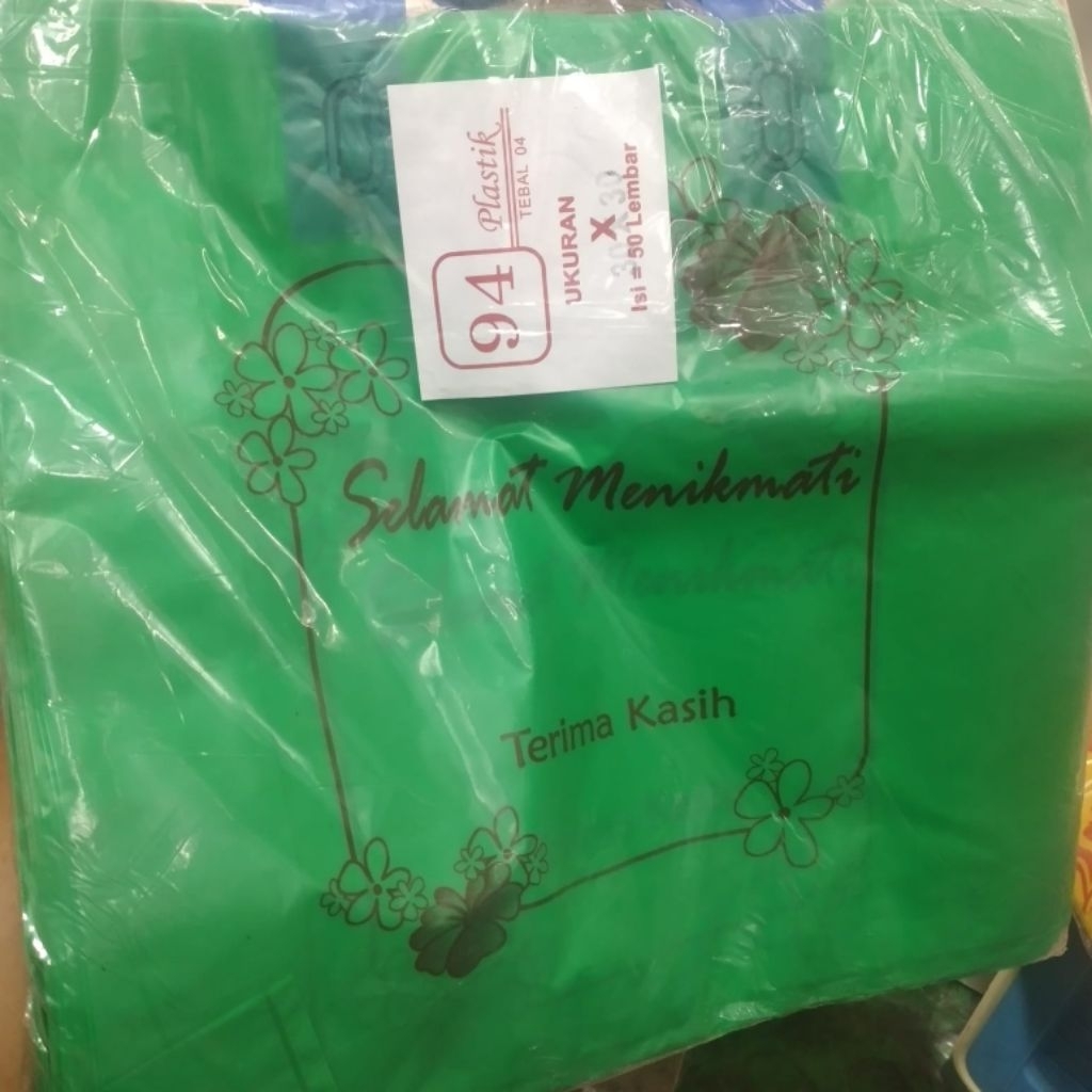 KRESEK PLASTIK SELAMAT MENIKMATI