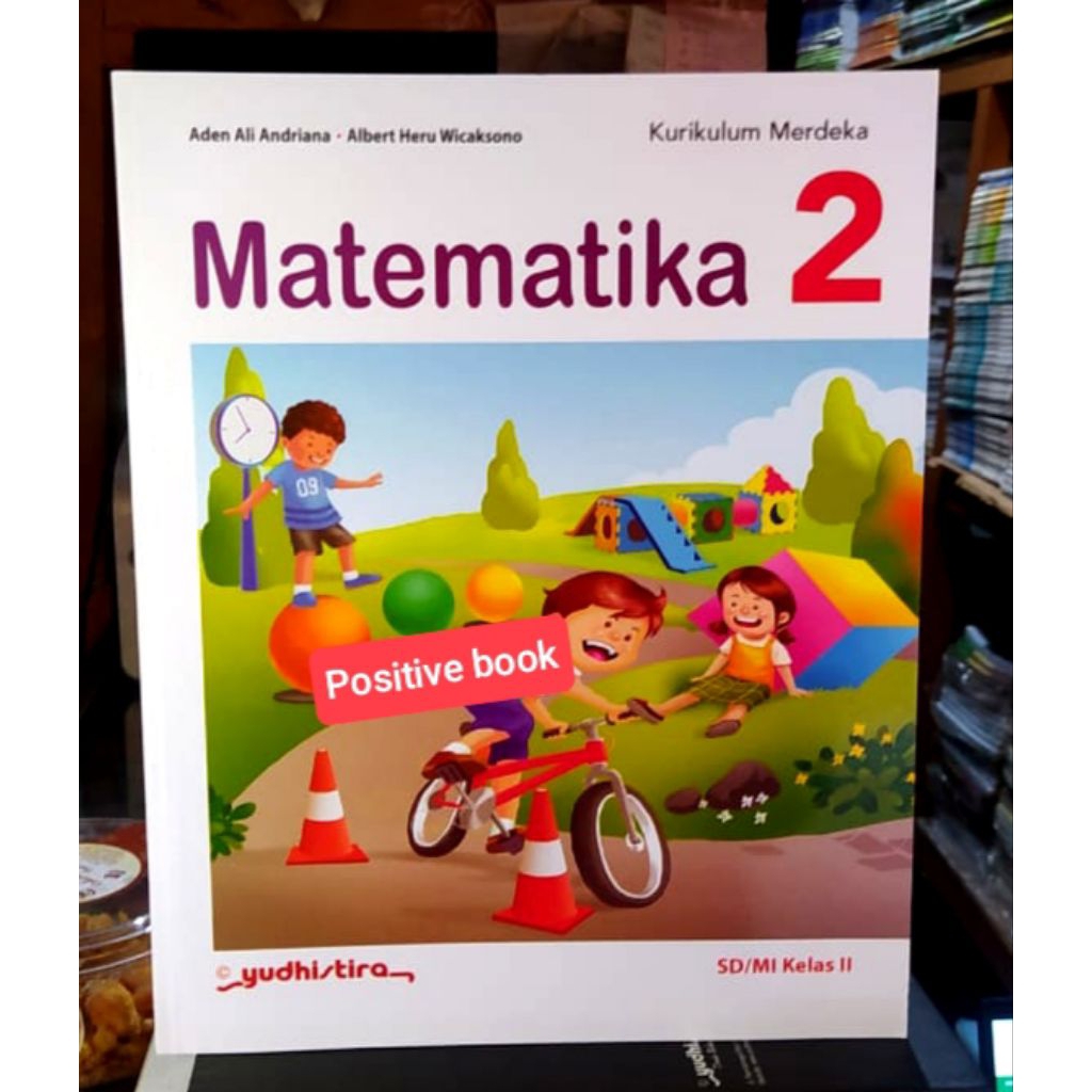 Buku Matematika Kelas 2 SD Kurikulum Merdeka Yudhistira