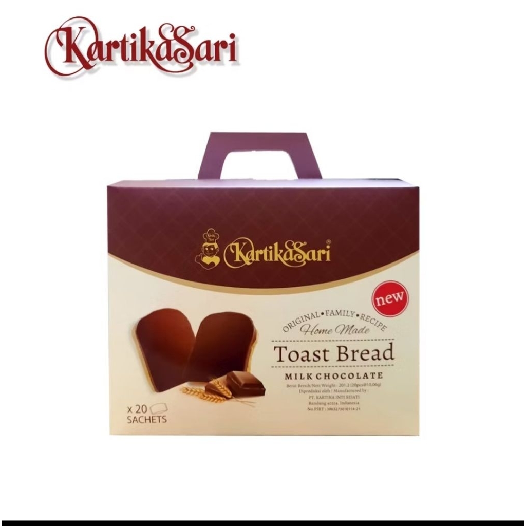 KARTIKA SARI Toast Bread Cemilan Oleh-Oleh Bandung Renyah Crispy Bahan Premium