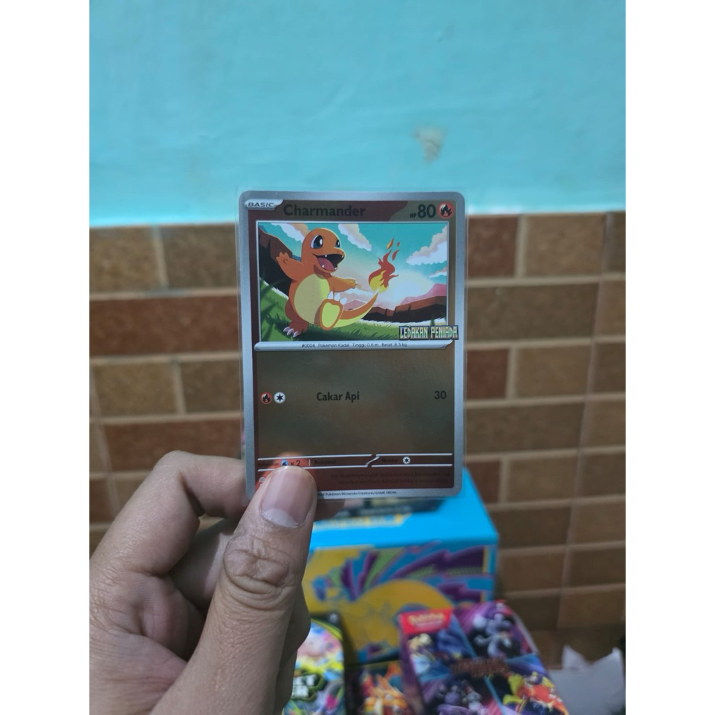 Pokemon Promo Ledakan Peniada (Charmander)