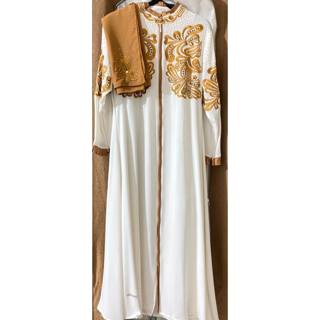 preloved abaya hikmat size M PB 133 second rasa baruu