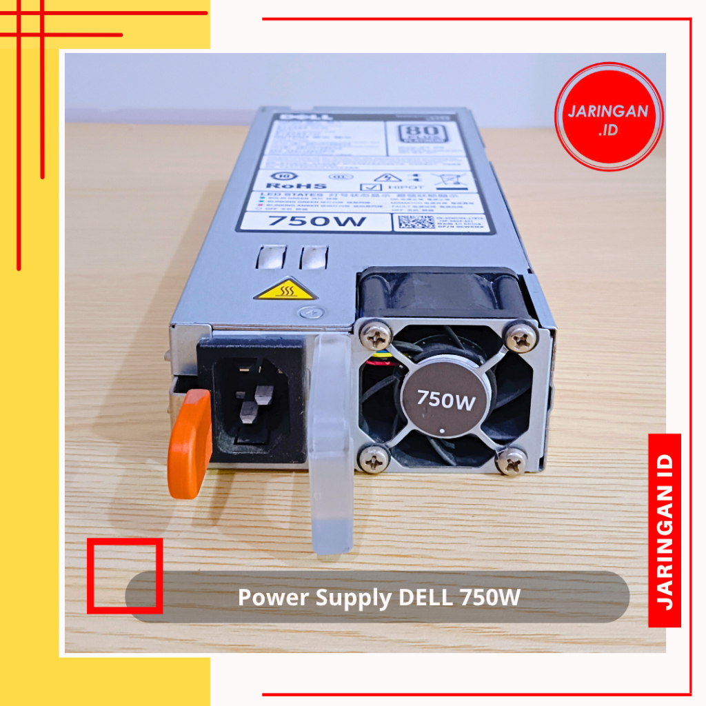 Power Supply Server Dell PowerEdge 750W 80 Plus Platinum