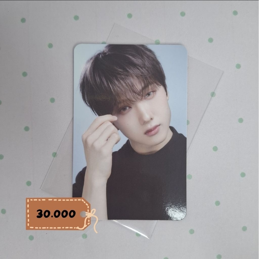 photocard official jisung nct