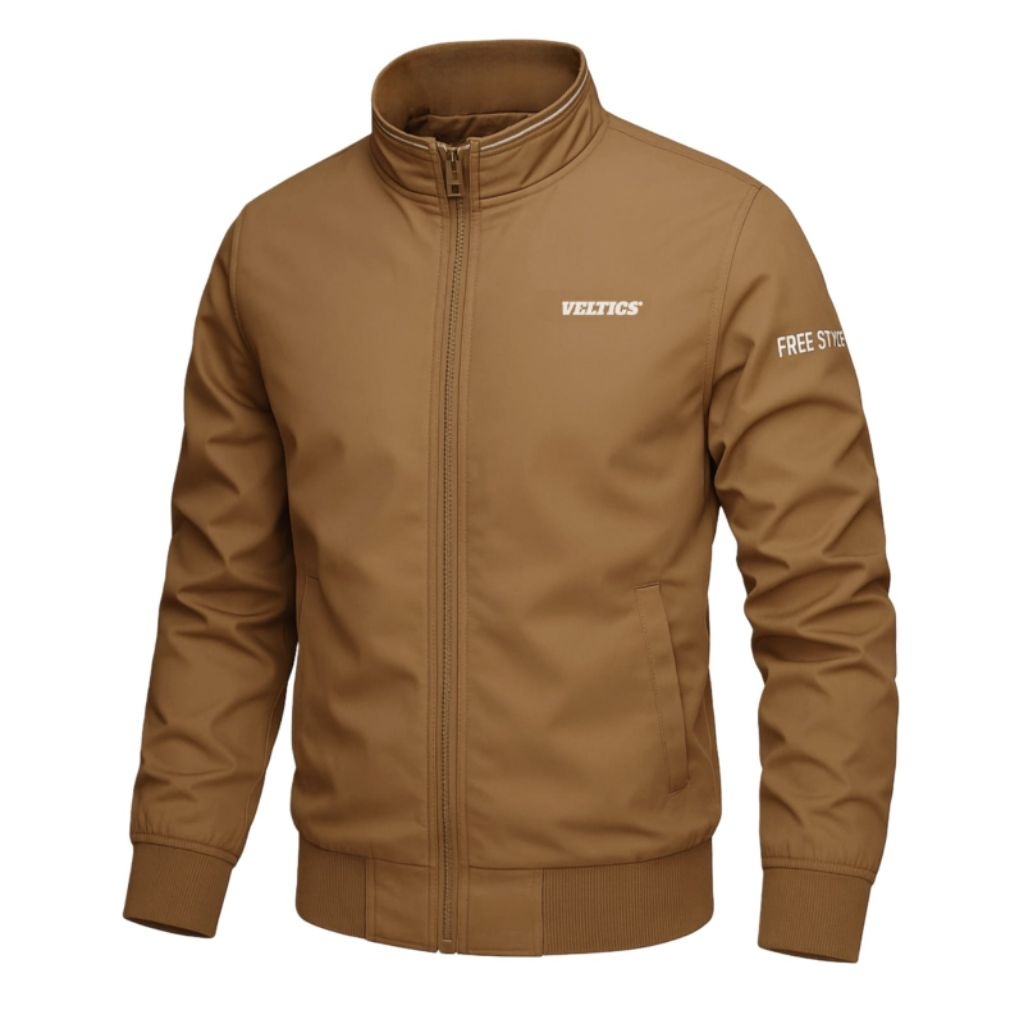 VELTICS JAKET BOMBER RETRO PREMIUM JAKET MOTOR SIMPEL WATERPROOF KEKINIAN