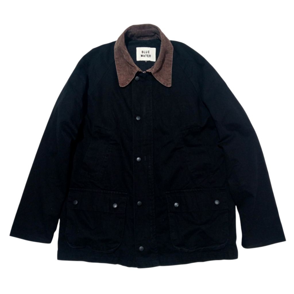 BLUE WATER URBAN GARMENT Canvas Outer Jacket 5 Pocket