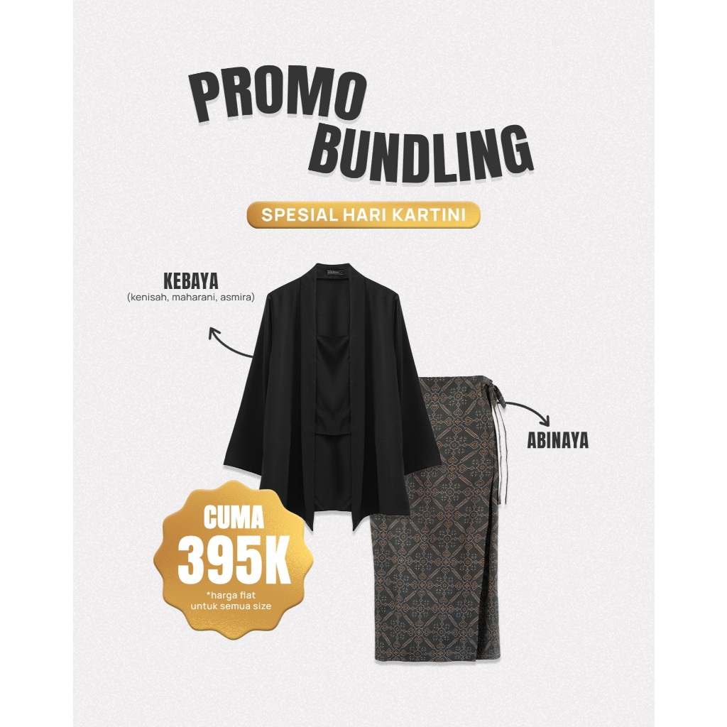 Bigissimo - Serba Bundling Kebaya | Event Promo Hari Kartini Atasan Kutubaru Kebaya Blouse Kemeja Bi