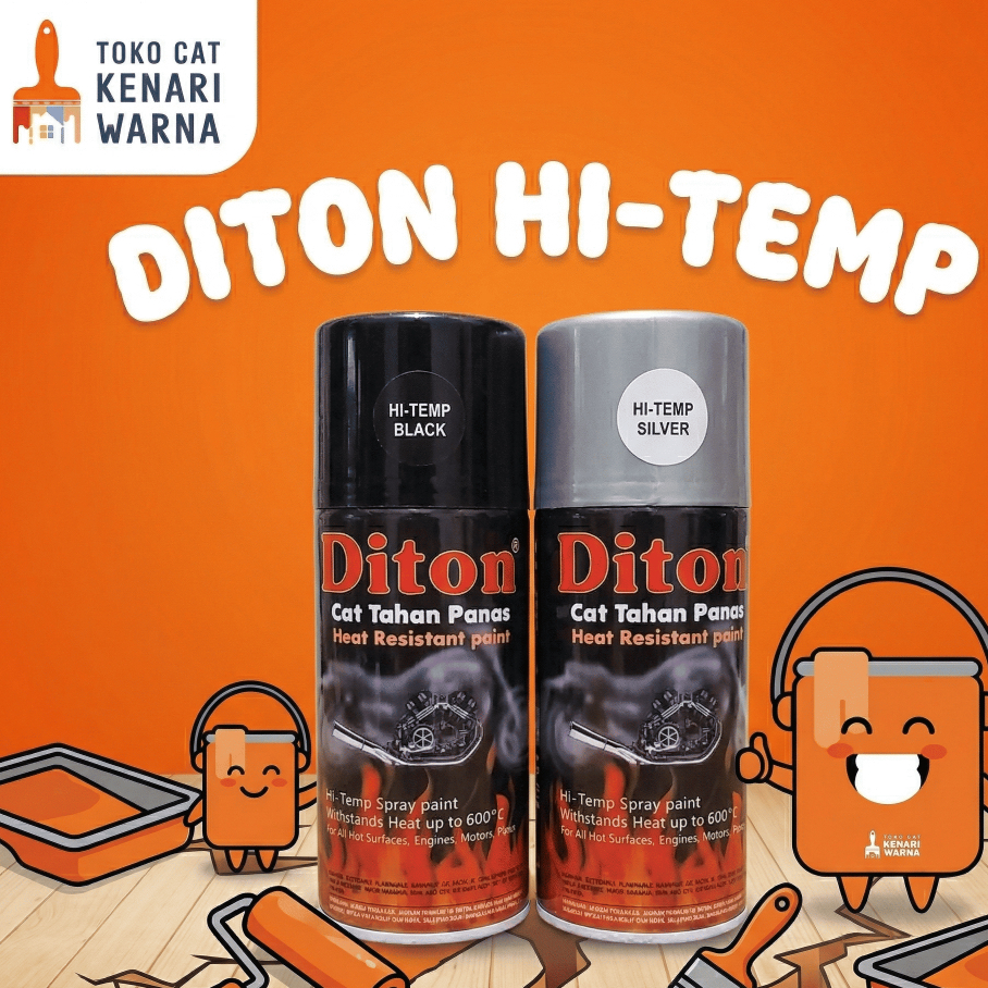 DITON PREMIUM HI TEMP - CAT SEMPROT ANTI PANAS 300 ml