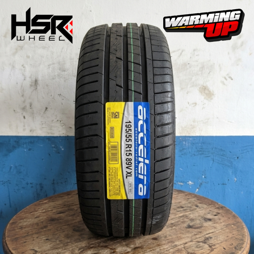 Ban Mobil Tubles Ring 15 Twincam Ukuran 195 55 Ring 15 ACCELERA Iota EVT 195/55 R15 Murah