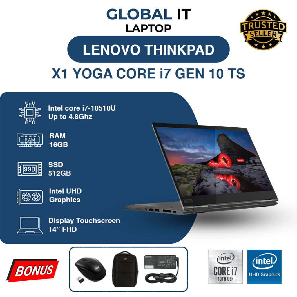 LENOVO THINKPAD X1 YOGA i7 gen 10 RAM 16/512GB