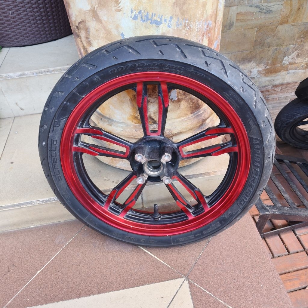 Velg Rossi Prime CT Depan Honda Vario 125 150 Ban Roda Depan V Aspira Premio Streeto Second VRossi B