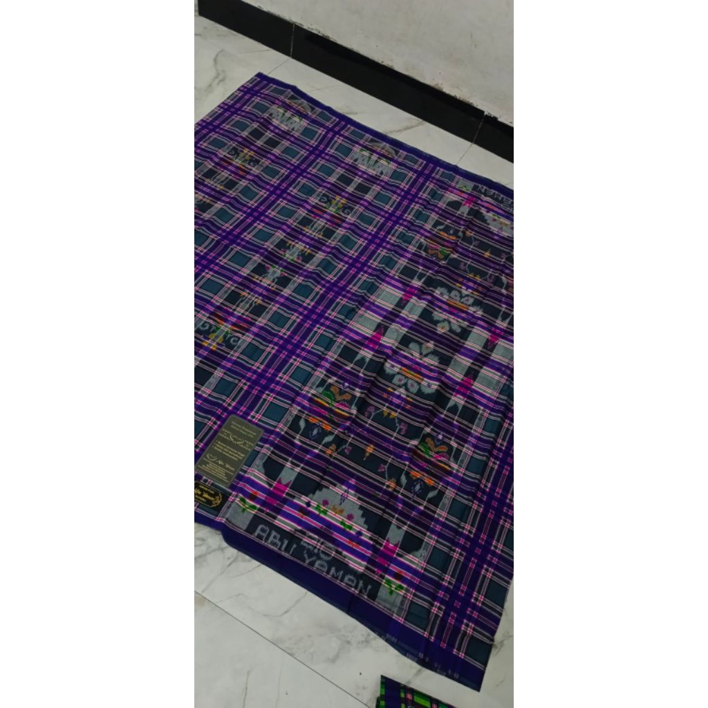 abu yaman full sutra motif kotak bhs jadul