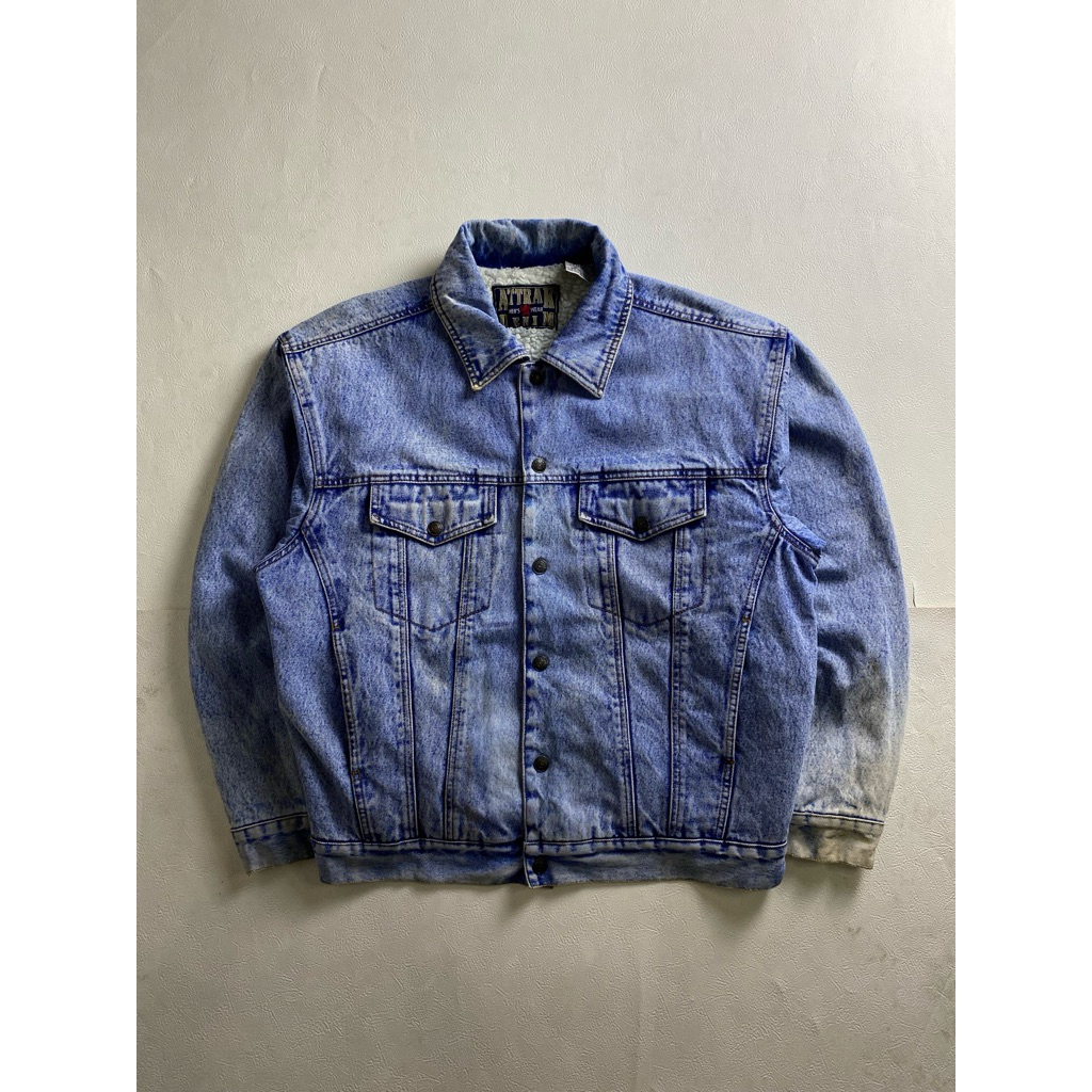Attrak Sherpa Liner Denim Jacket