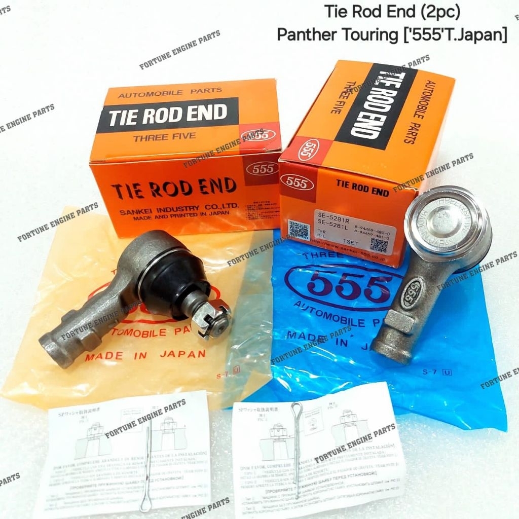 TIE ROD END TIEROD PANTHER TOURING ORI 555 JAPAN HARGA 1SET