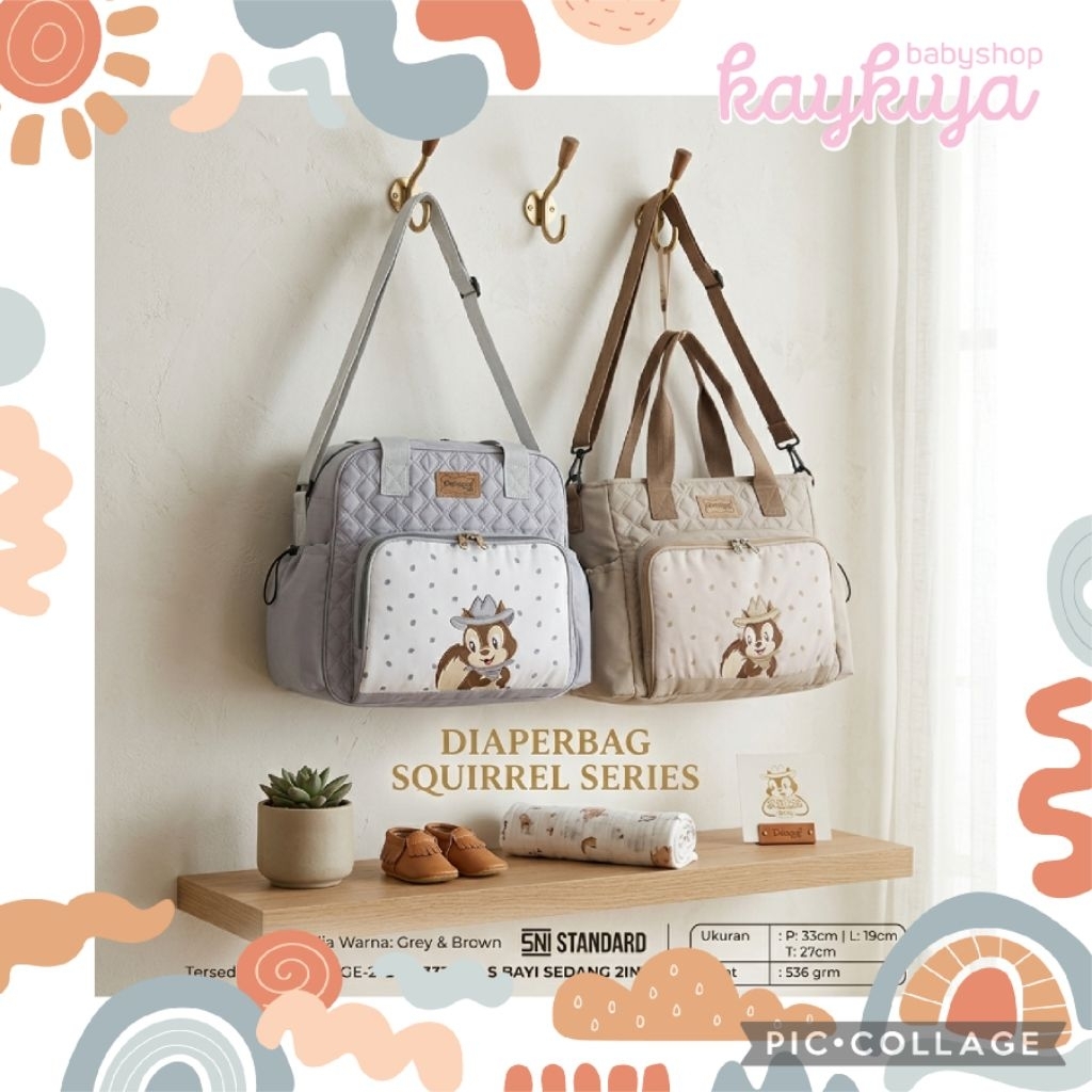 Dialogue Baby Tas Bayi Besar,Kecil dan Medium / Tas Perlengkapan Bayi Bahan Premium