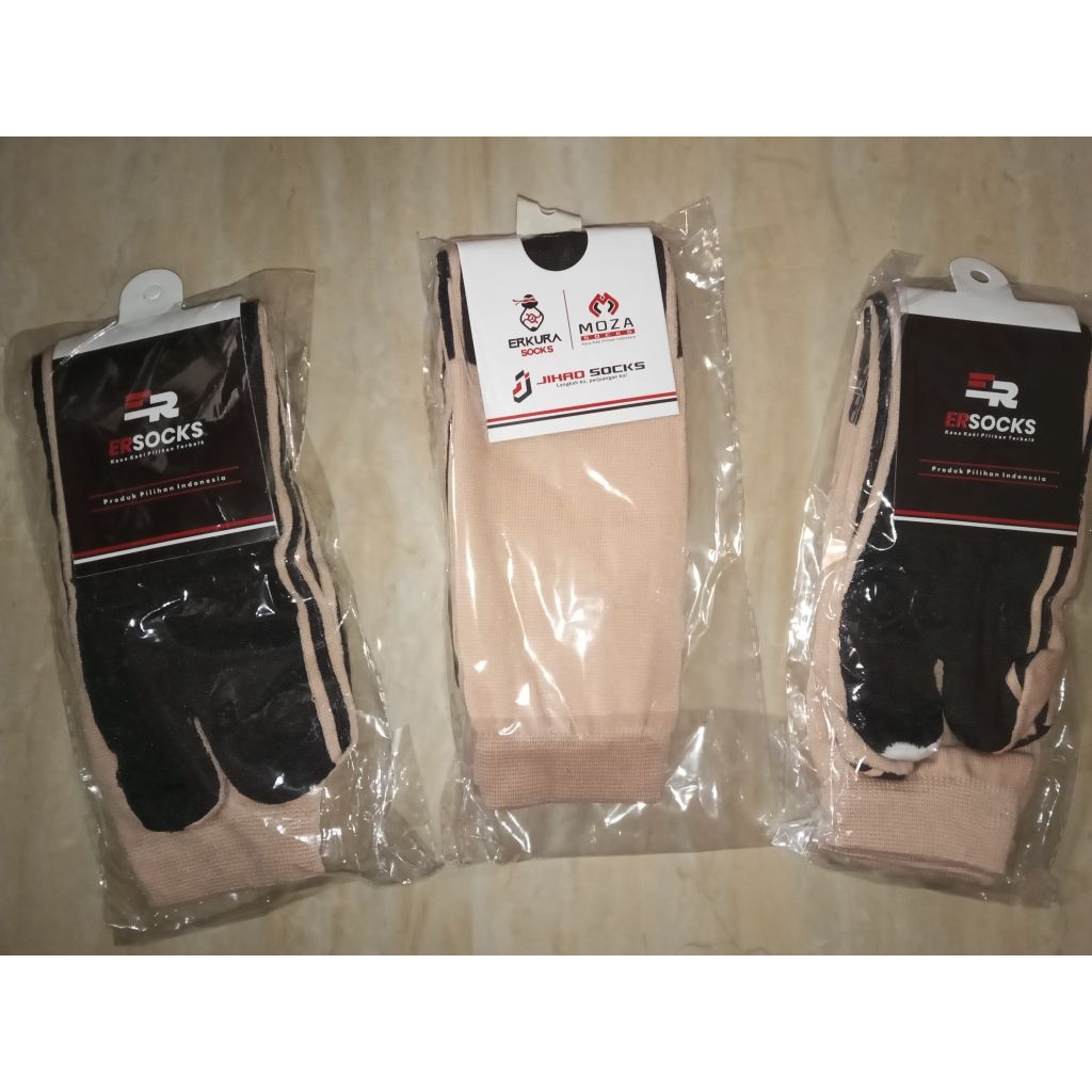 Kaos Kaki Jempol Muslimah Dewasa Bahan Katun Spandex