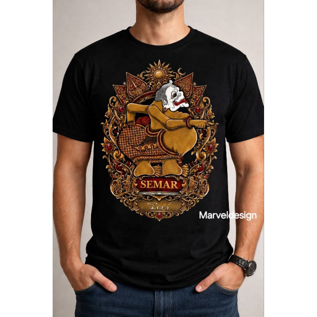 kaos wayang semar