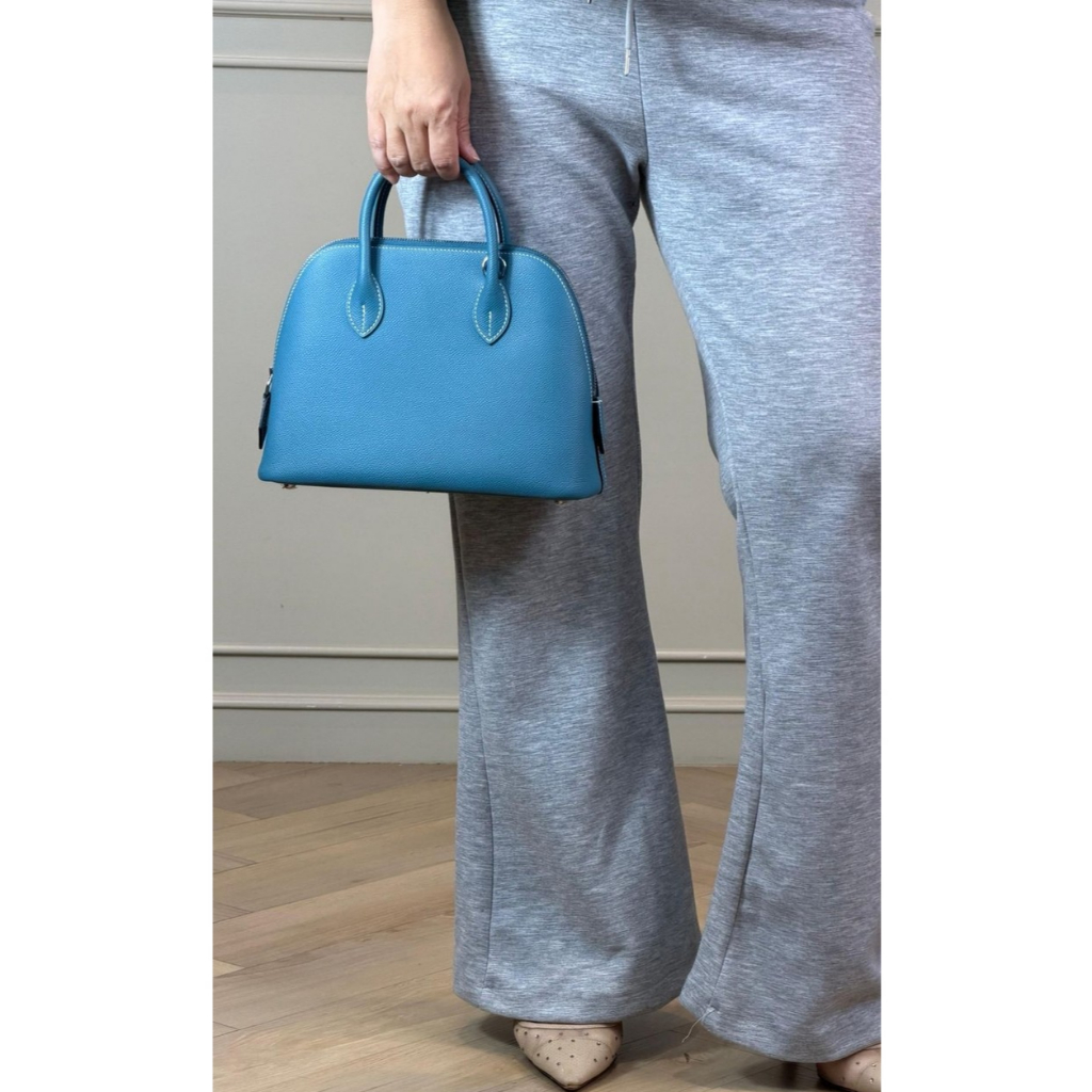 Cotty - Tas CBSS boli 25 leather blue jeans full handmade