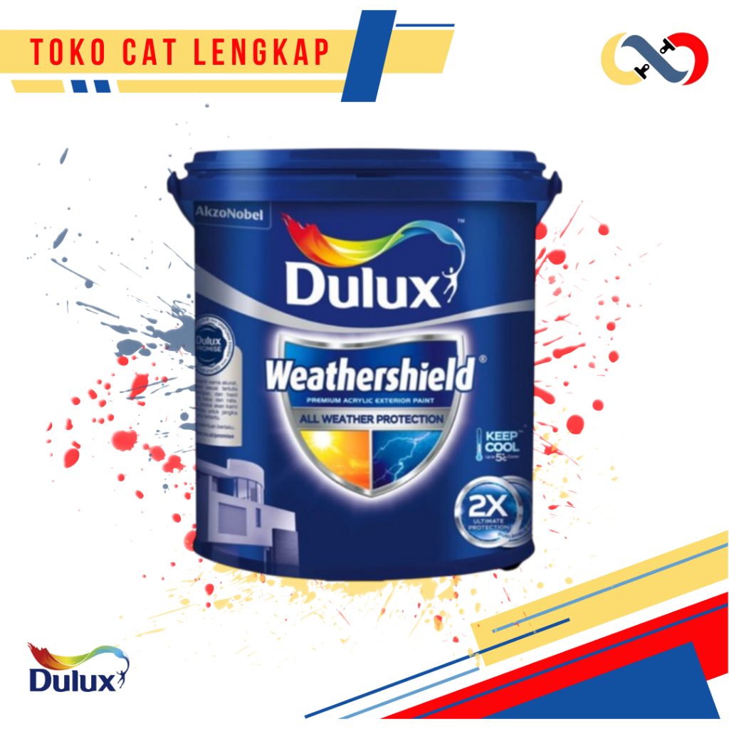 Dulux Weathershield Brilliant White 20 Ltr