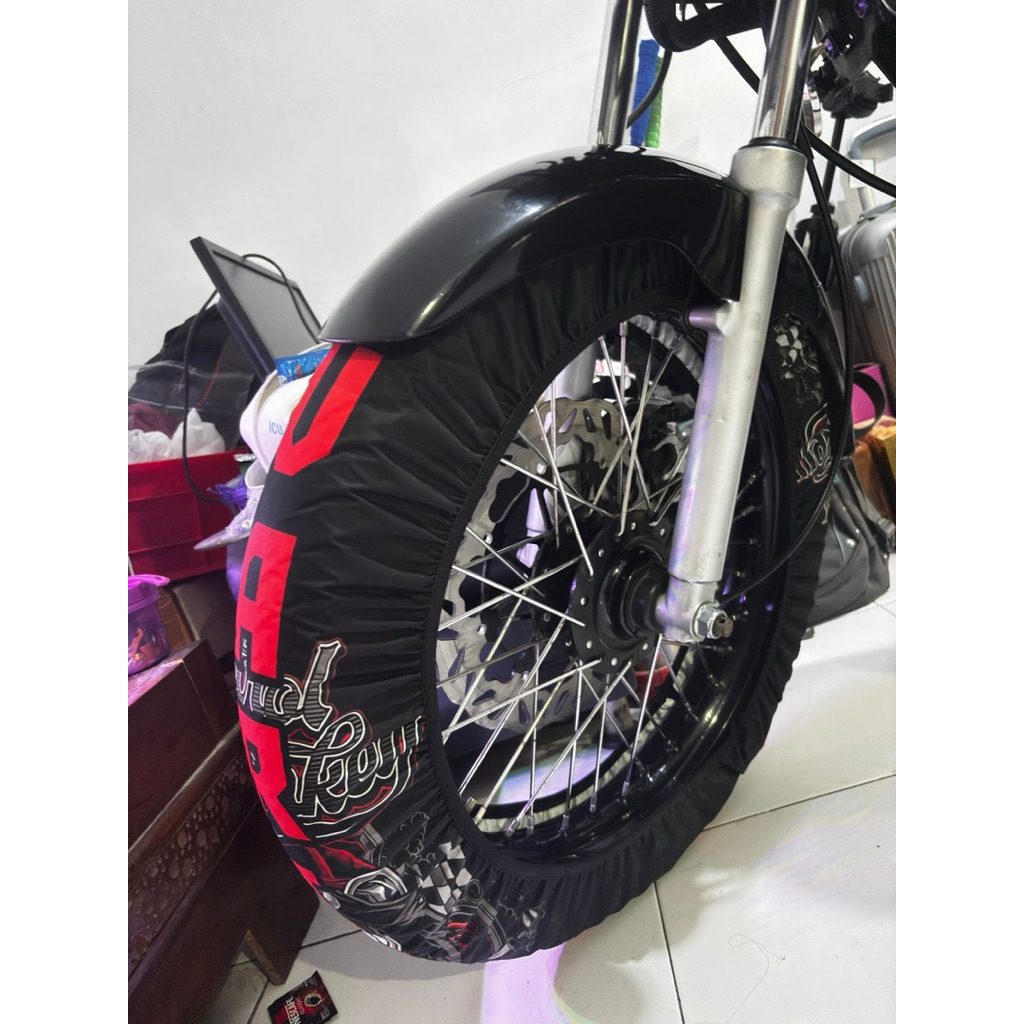 cover ban motor sarung ban motor Ban motor premium fullprint