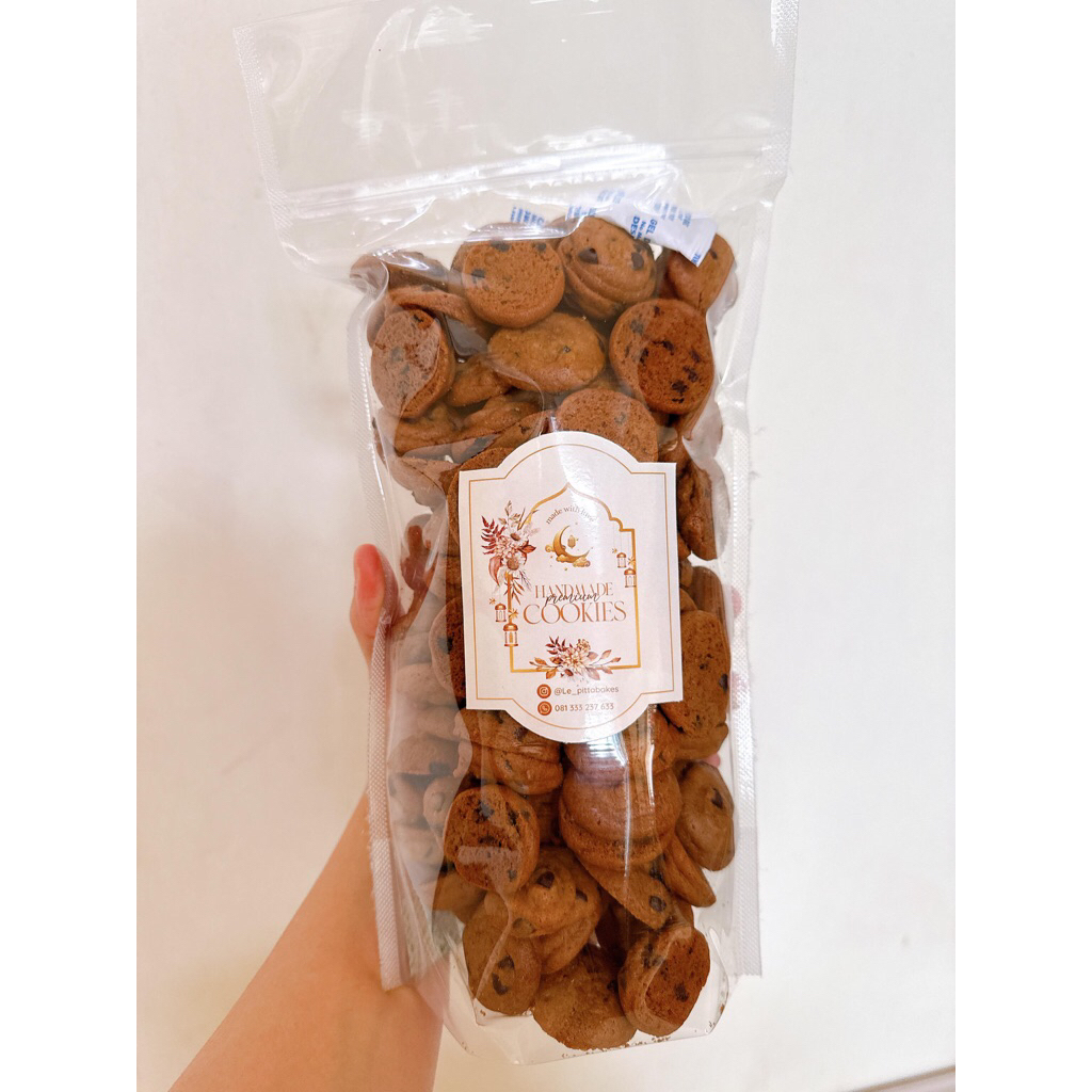 Crunchy Mini Chocochip Cookies 500gr / Cereal Cookies / Kue Kering Chocochip