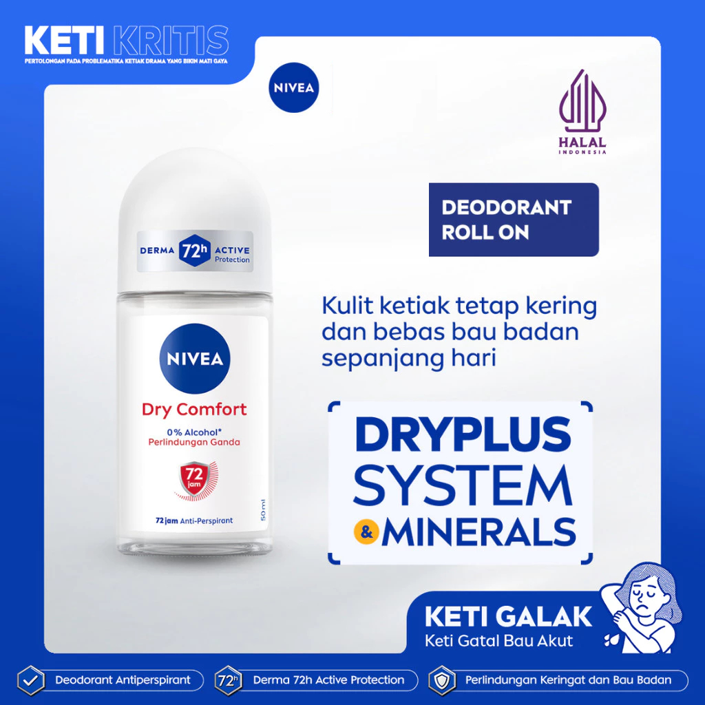 Nivea Dry Comfort Deodorant Spray & Roll On