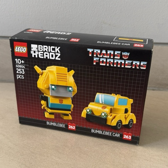 LEGO 40804 Brickheadz Bumblebee Robot & Vehicle