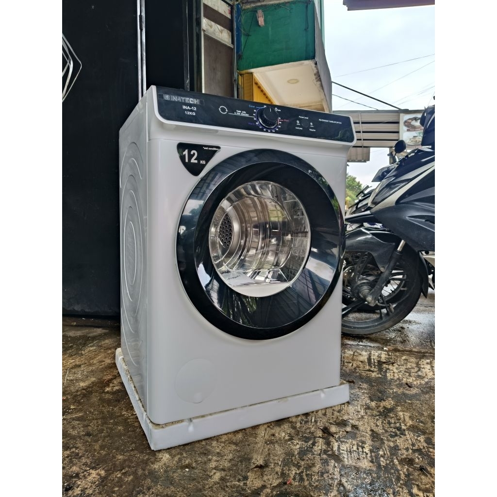 dryer pengering pakaian 10.5 12 kg konversi gas