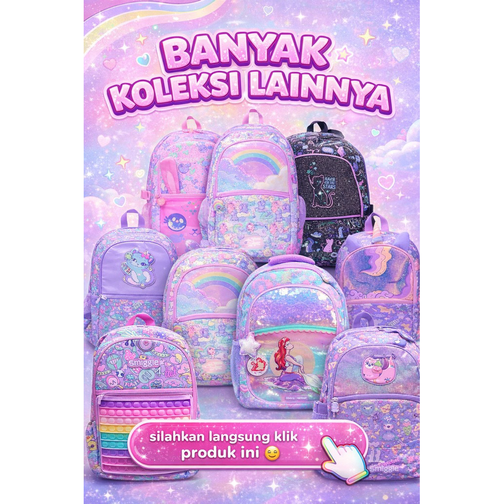 Tas Anak Sekolah Perempuan Tas Anak Sekolah Cewek Tas Smiggy Tas Anak Cewek Kado Ultah Anak Kado Bir