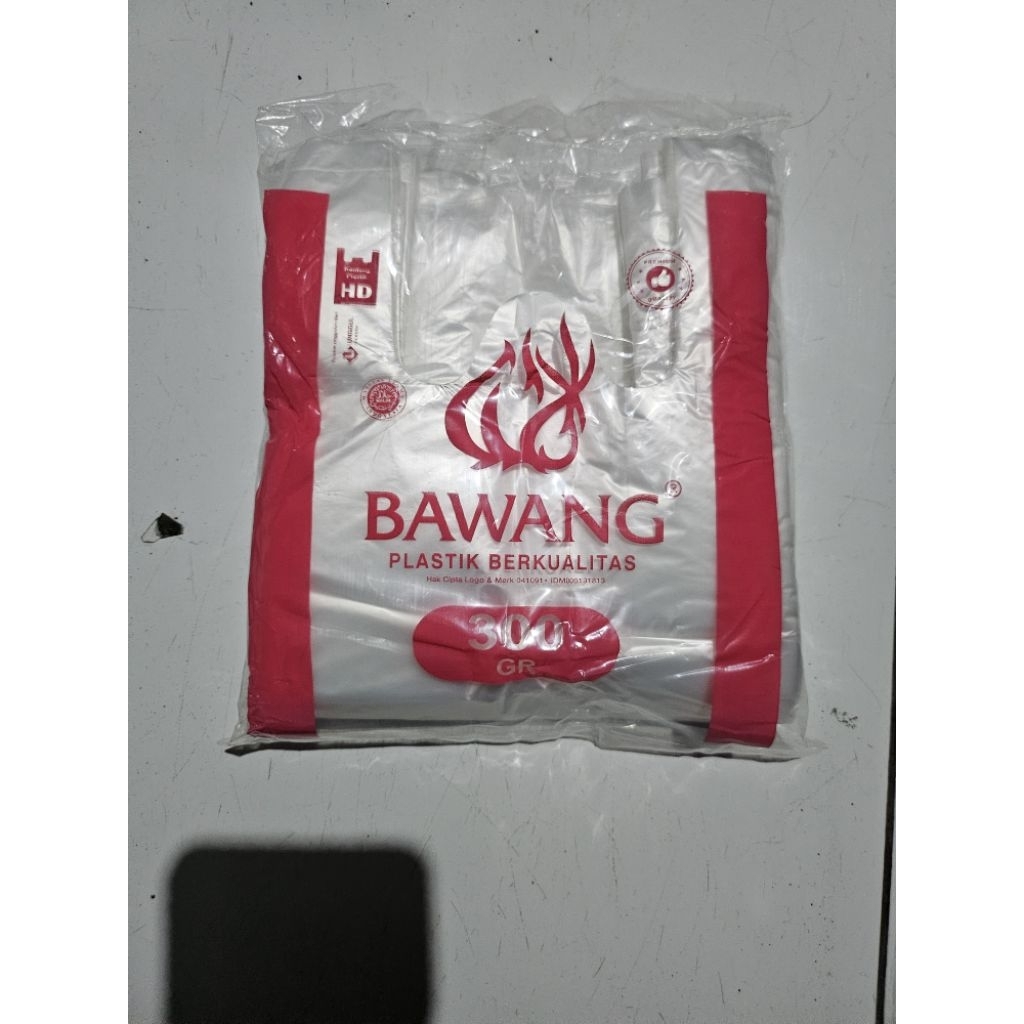 Kresek 15 Plastik HD Bawang Transparan