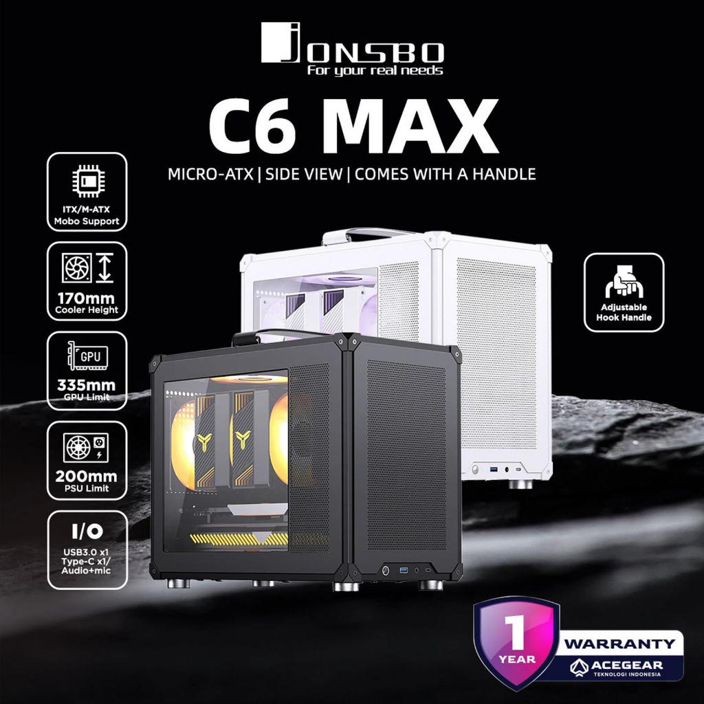 JONSBO C6 MAX (M-ATX Sff PC Case)