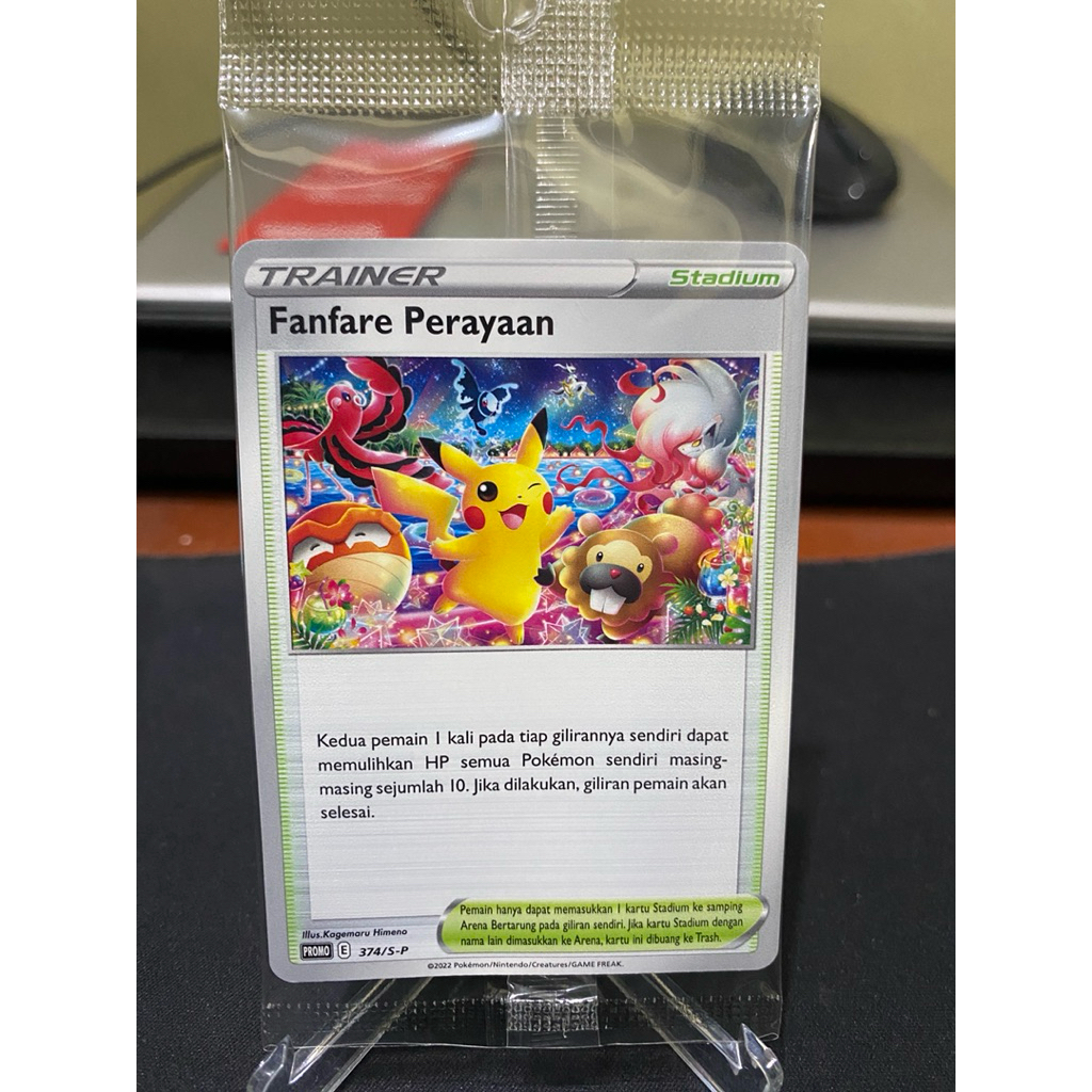 Pikachu Trainer Fanfare Perayaan