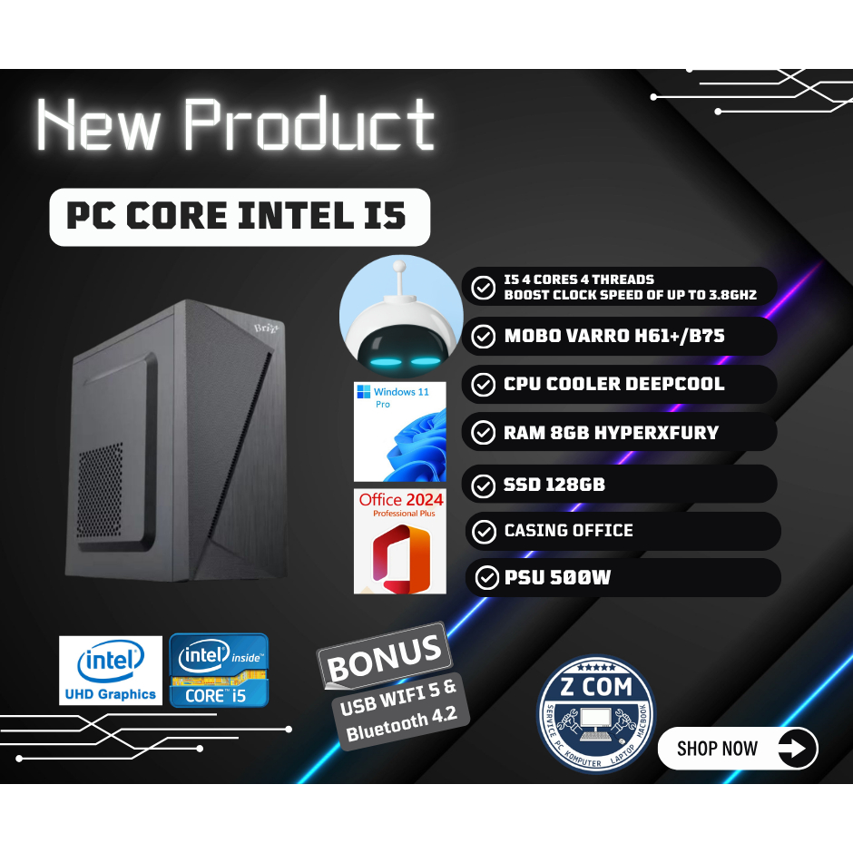 PC KOMPUTER Core Intel i5 Office