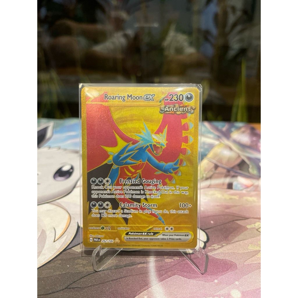 roaring moon ex golden tcg english
