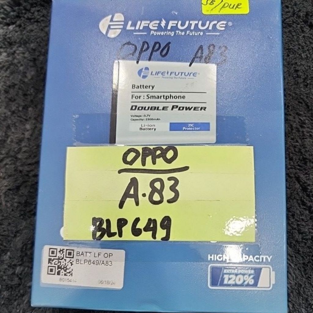 BATERAI BLP649-OPPP A83/A1/F5 LITE