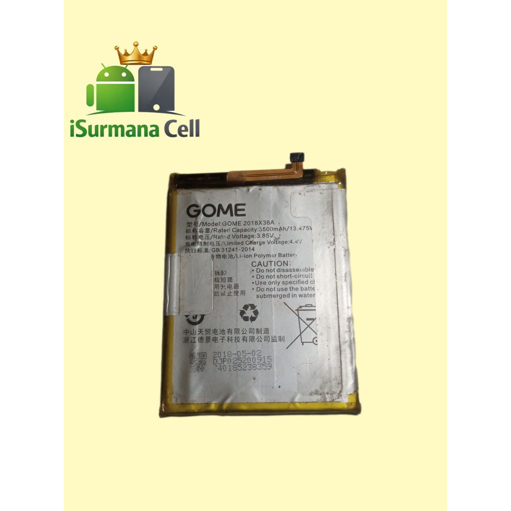 Baterai Gome C7 Original Cabutan
