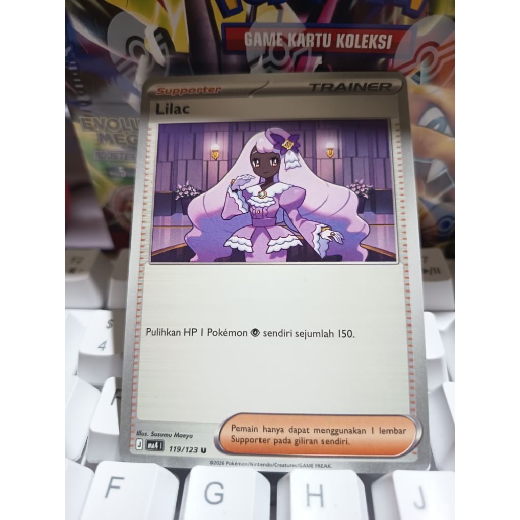 Lilac 119/123 U - Supporter - Pokemon TCG Indonesia