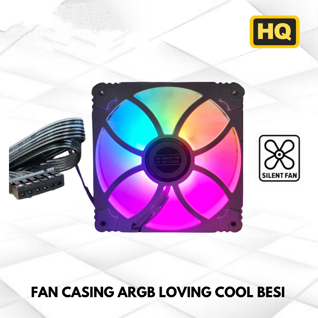 FAN CASING MASTERFAN MF200R ARGB 200mm 12CM Fan Casing BAHAN BESI