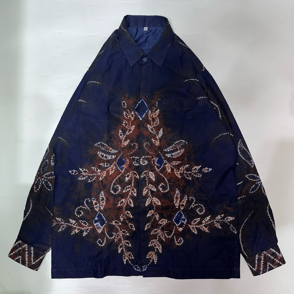Baju Kemeja Pria Motif Sasirangan