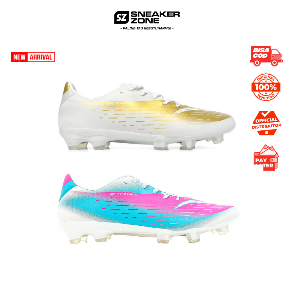 SEPATU BOLA SPECS ACCELERATOR LIGHTSPEED 5 PRO FG - SEPATU SEPAKBOLA STUD PULL TRANSPARAN