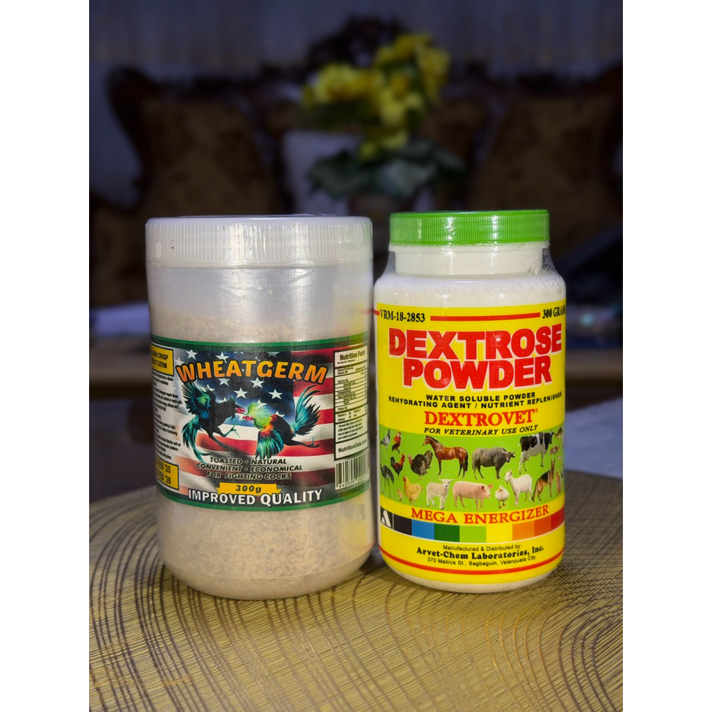 WHEAT GERM 300gr dan DEXTROSE POWDER 300gr