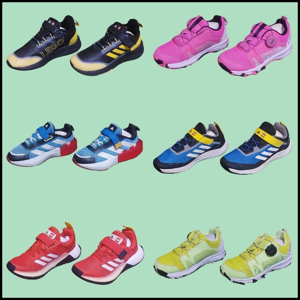 Sepatu Sneakers Baby/Balita/Anak/Kids Adidas x Lego Terrex Mix 0riginal Preloved/Second