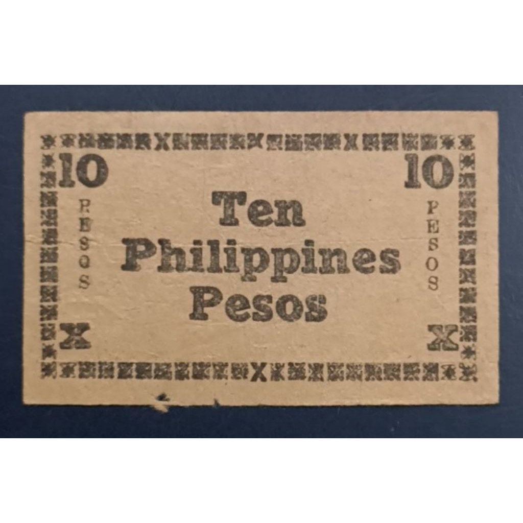 UANG KERTAS PILIPINA 1O PESOS 1944