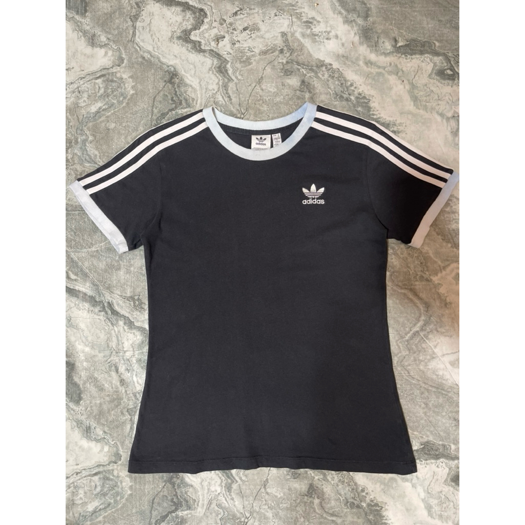 KAOS ADIDAS RINGER TEE SECOND