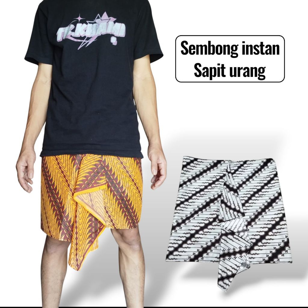 sapit urang / sapit instan / sembong instan / kain jarik