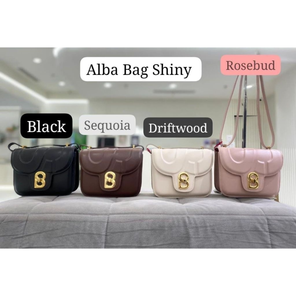 New Launching Alba Bag Shiny - Nina Wicker Straw Brown Bag Buttonscarves